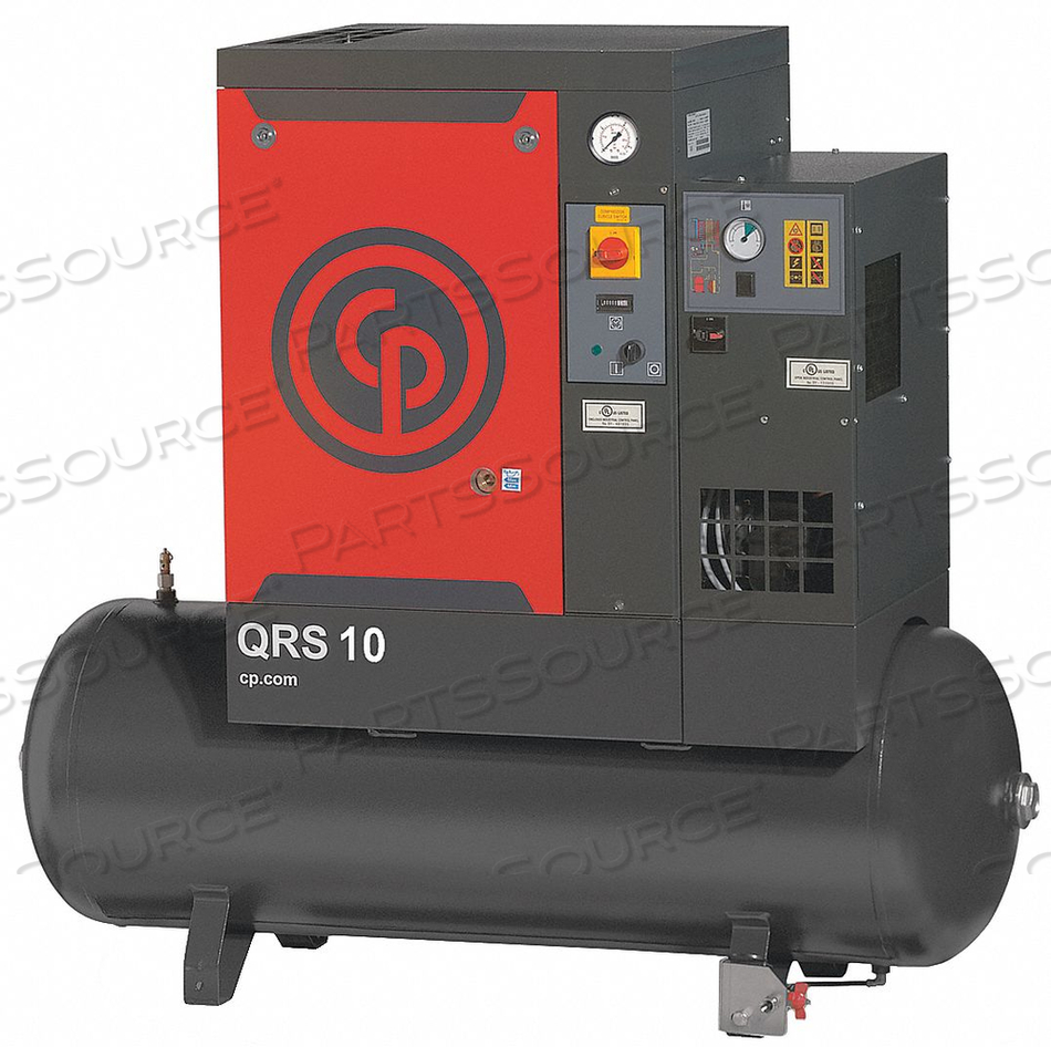 ROTARY SCREW AIR COMPR DRYER 10 HP HORZ by Chicago Pneumatic ROTARY SCREW AIR COMPR DRYER 10 HP HORZ by Chicago Pneumatic