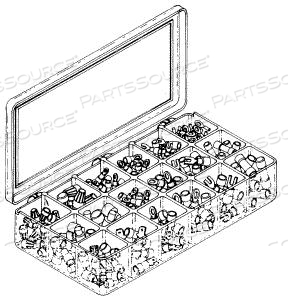 CRIMP-ON WIRE CONNECTOR AND WIRE NUT KIT 