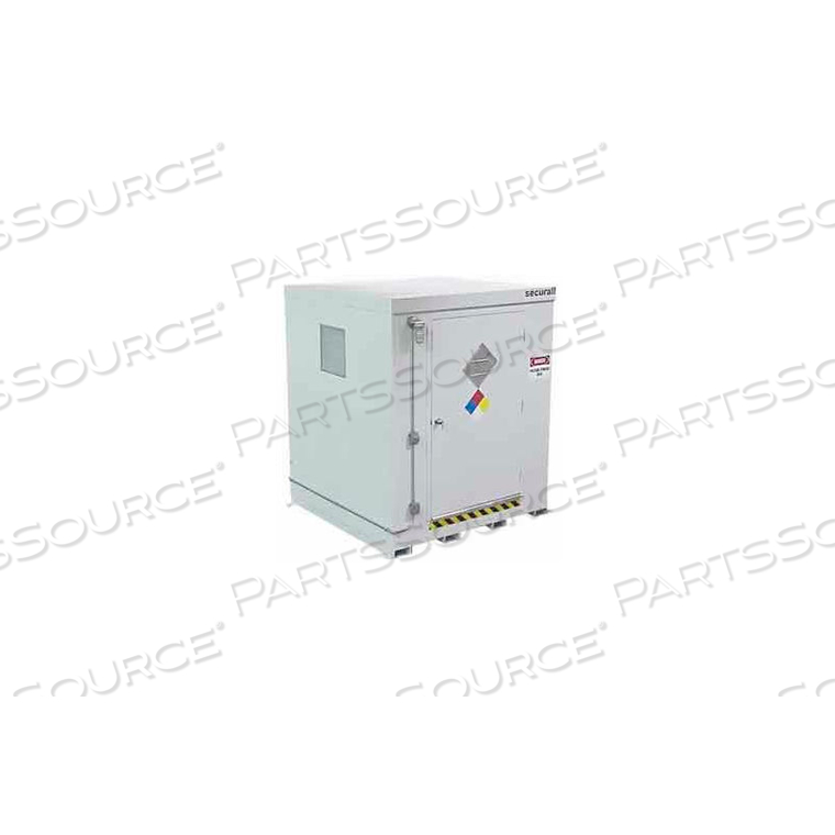 7'W X 7'D X 8' 4" AGRI-CHEMICAL STORAGE BUILDING 9 DRUM by Securall 7'W X 7'D X 8' 4" AGRI-CHEMICAL STORAGE BUILDING 9 DRUM by Securall