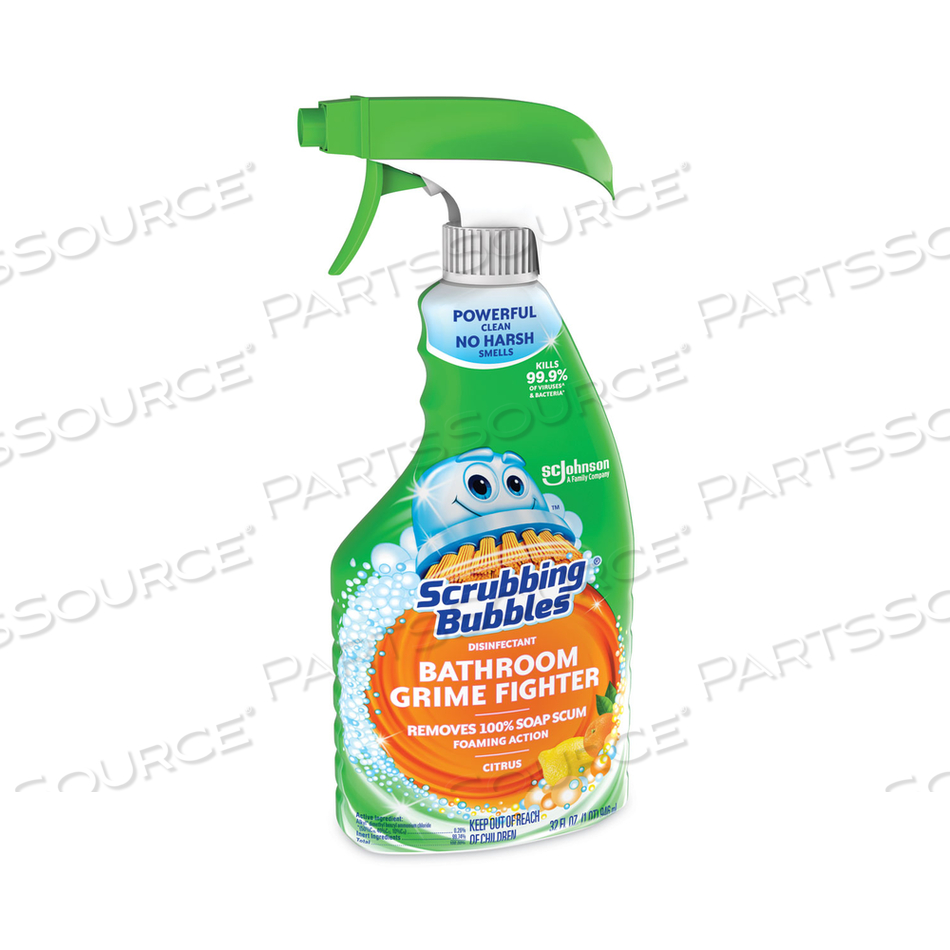 MULTI SURFACE BATHROOM CLEANER, CITRUS SCENT, 32 OZ SPRAY BOTTLE by Scrubbing Bubbles