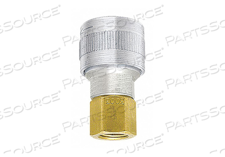 AUTO SOCKET 1/4 FPT ALUM/STEEL/BRASS by Foster