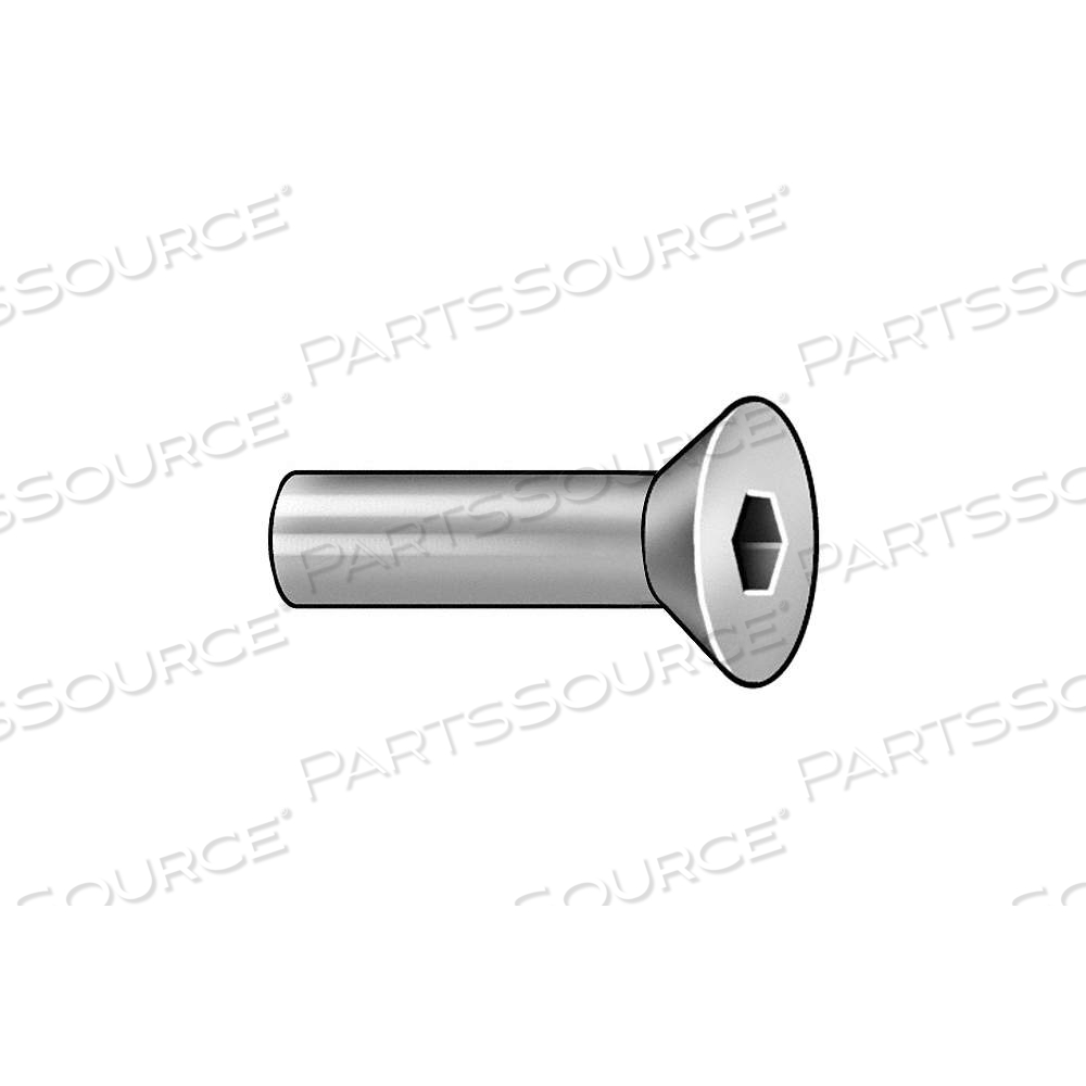 SOCKET DRIVE SEX BOLT, 5/8"-11 THREAD SIZE, 1 IN BRL LG, 3/4 IN BRL DIA, 18-8 STAINLESS STEEL, PLAIN by Approved Vendor