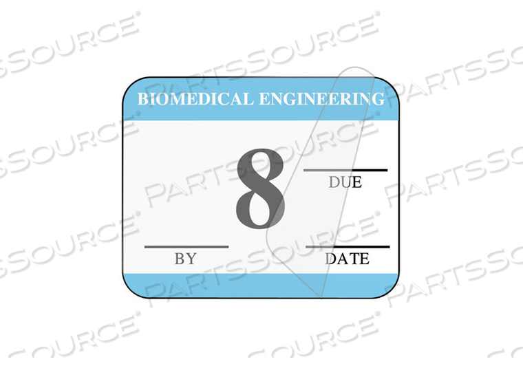 LIGHT BLUE SELF-LAMINATING LABEL by United Ad Label