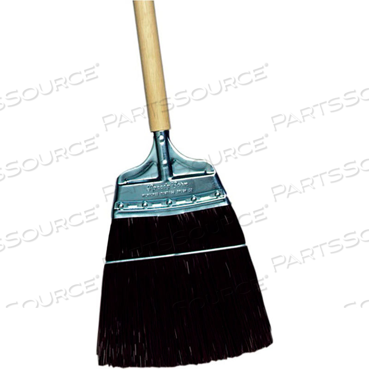 MILWAUKEE DUSTLESS UPRIGHT BROOM, BROWN UNFLAGGED POLYPROPYLENE WITH WOODEN HANDLE by Gordon Brush Mfg. Co., Inc. MILWAUKEE DUSTLESS UPRIGHT BROOM, BROWN UNFLAGGED POLYPROPYLENE WITH WOODEN HANDLE by Gordon Brush Mfg. Co., Inc.