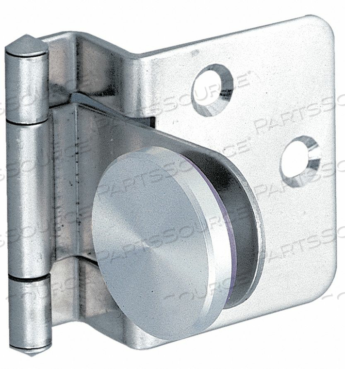 GLASS DOOR HINGE STAINLESS STEEL 100 DEG by Lamp