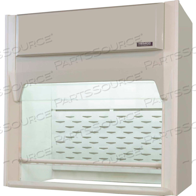 SE AIRESTREAM FUME HOOD WITH EXPLOSION PROOF LIGHT, 48"W X 30"D X 59"H by HEMCO Corporation