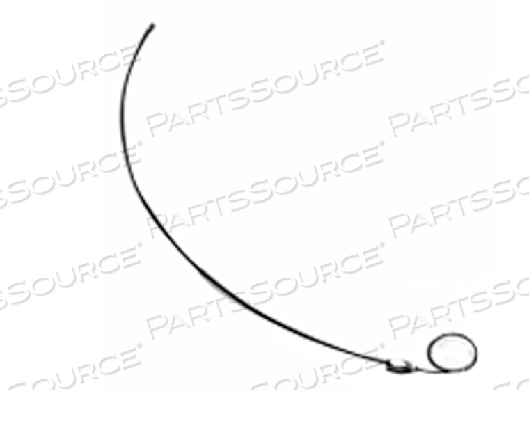 STYLET, INTUBATION, INFANT W/ SLIDE STOP, FLEXIBLE 12" LONG, STAINLESS STEEL by Anesthesia Associates