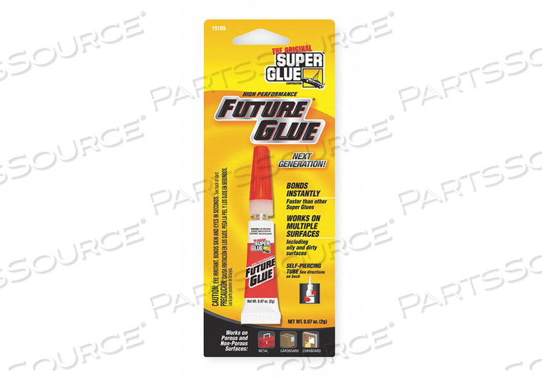 INSTANT ADHESIVE 2G TUBE CLEAR by Super Glue
