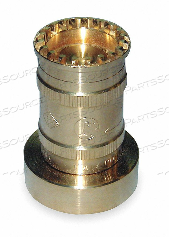 FIRE HOSE NOZZLE 1-1/2 IN. BRASS by Moon American
