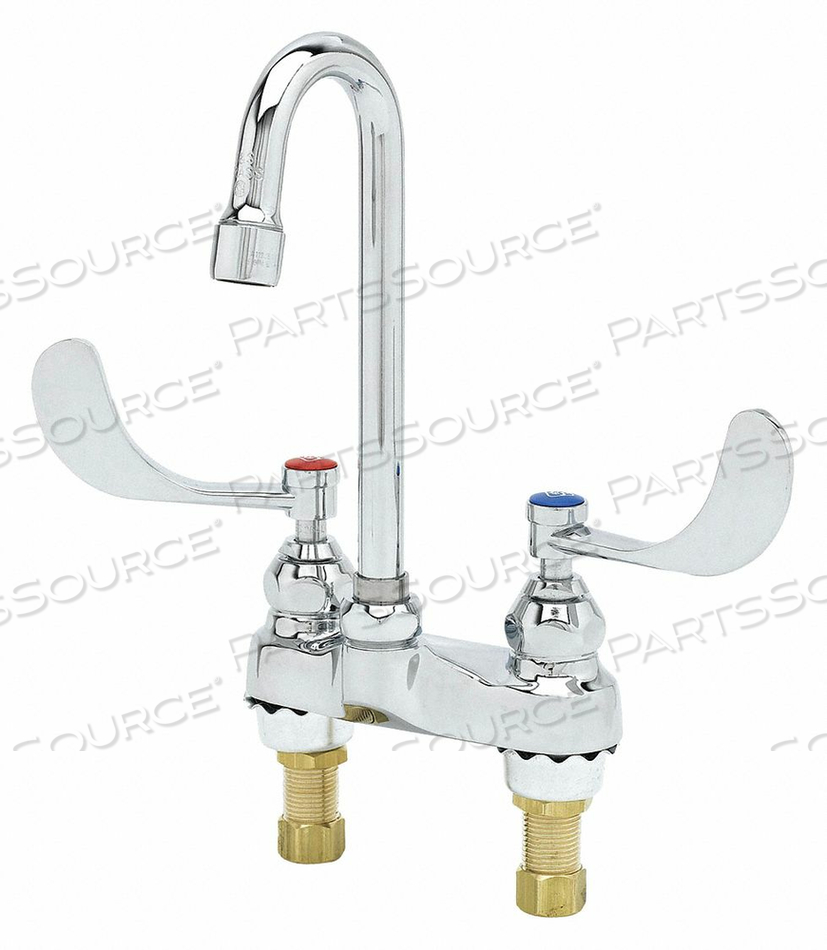 ITEM GOOSENECK KITCHEN/BATHROOM FAUCET by T&S Brass