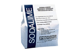 CARBON DIOXIDE SODALIME ABSORBENT, BAG, 3 LB, #4 TO 8 US MESH by A-M Systems