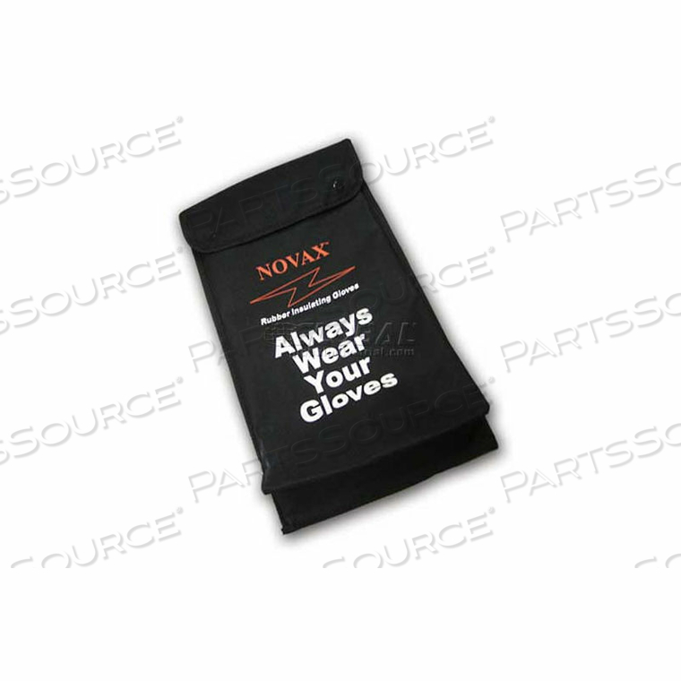 PROTECTIVE BAG FOR NOVAX RUBBER INSULATING GLOVES, 14"L, BLACK, ONE SIZE by Protective Industrial Products