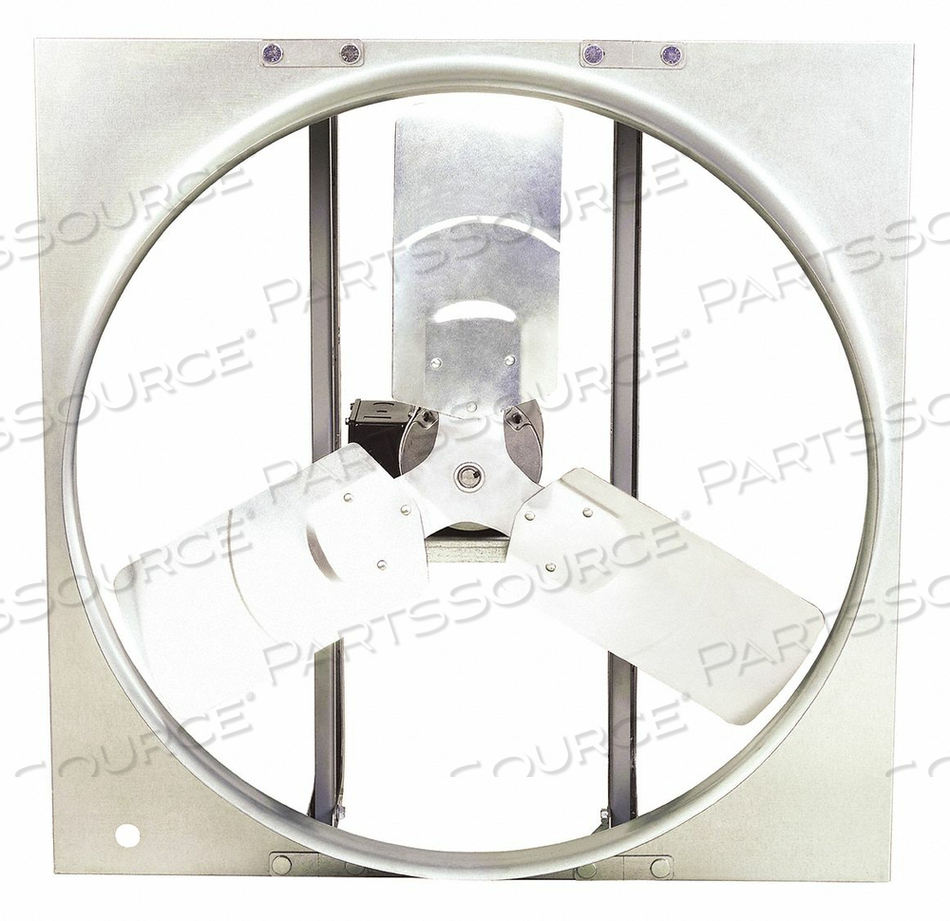 EXHAUST FAN, ASSEMBLED ASSEMBLED, BLADE DIAMETER 30 IN, BLADE MATERIAL ALUMINUM, DRIVE TYPE DIRECT DRIVE, DUCT DIAMETER 30 1/2 IN, EXHAUST A by DAYTON ELECTRIC MANUFACTURING CO