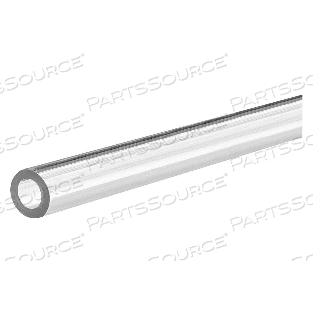 TUBE STOCK, 1/2 IN INSIDE DIA, 3/4 IN OUTSIDE DIA, 3 FT PLASTIC LG, CLEAR, 1/8 IN WALL THICK by Approved Vendor TUBE STOCK, 1/2 IN INSIDE DIA, 3/4 IN OUTSIDE DIA, 3 FT PLASTIC LG, CLEAR, 1/8 IN WALL THICK by Approved Vendor