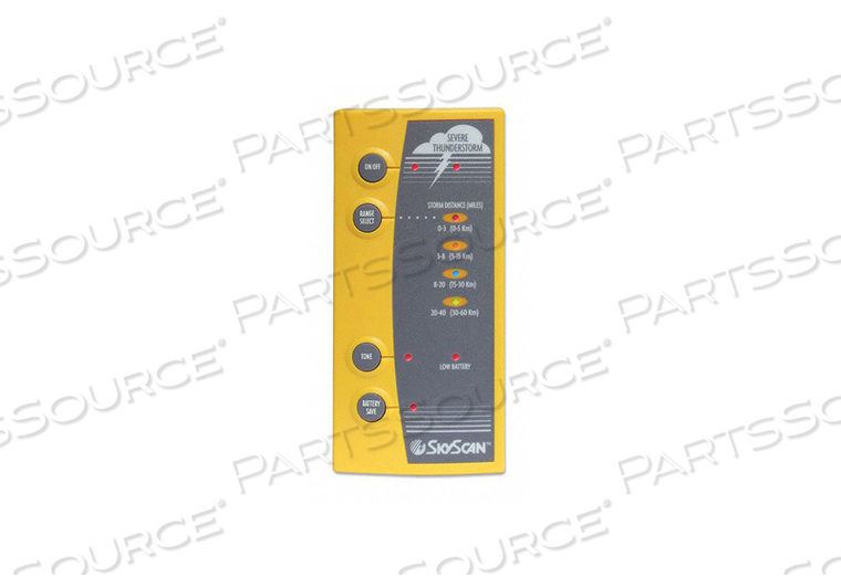 LIGHTNING DETECTOR 3 IN W 1 LB. by Skyscan LIGHTNING DETECTOR 3 IN W 1 LB. by Skyscan