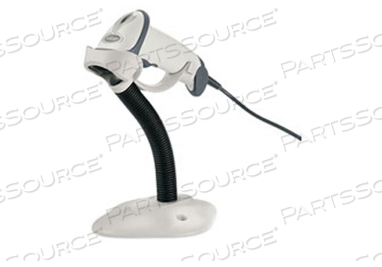 SYMBOL BARCODE SCANNER, 5 VDC, 175 MA, WHITE, 0 TO 50 DEG C, 100 SCAN/SEC SCAN, 2.5 IN X 6 IN X 3.3 IN, 5.29 OZ, 1D, BI-DIRECTIONAL, MEETS R by Motorola