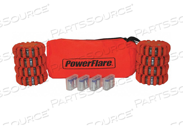 D6167 LED SAFETY FLARE LED COLOR RED/AMBER by PowerFlare