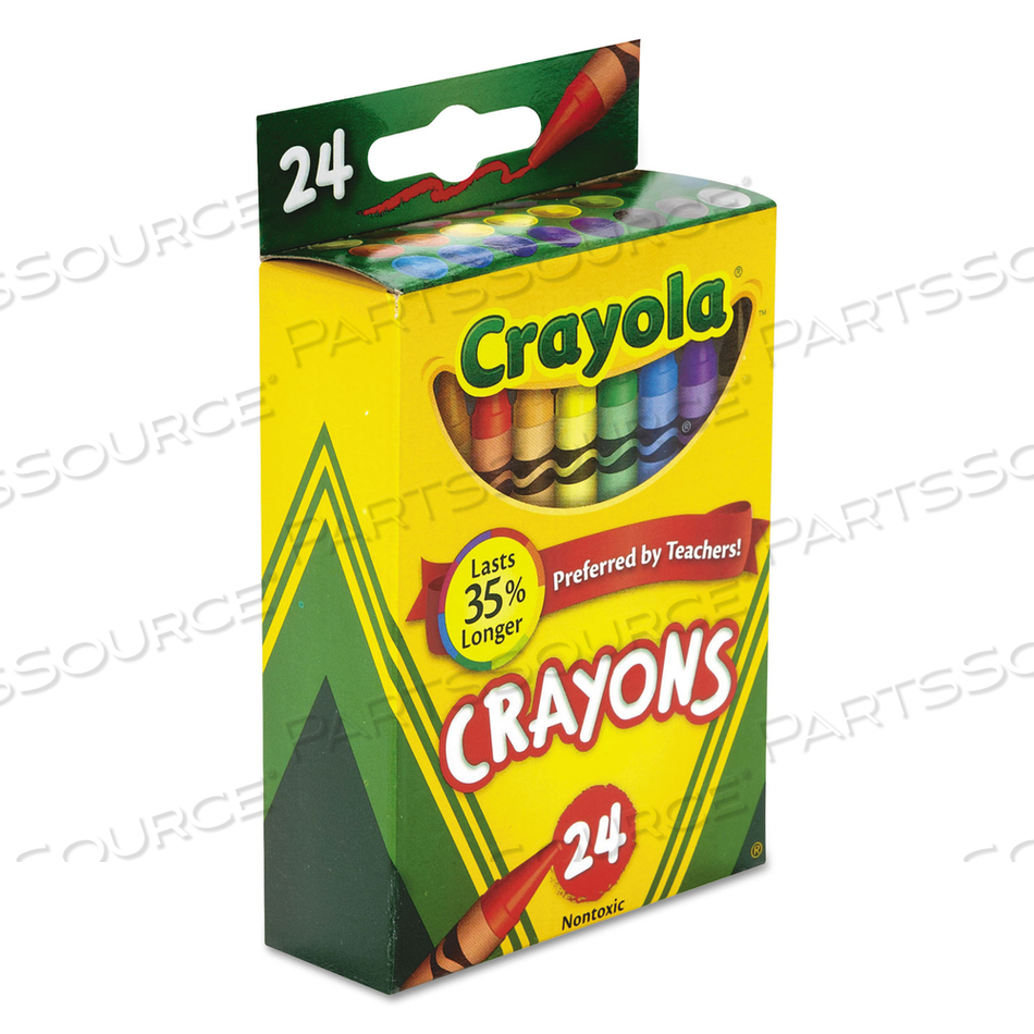 CLASSIC COLOR CRAYONS, PEGGABLE RETAIL PACK by Crayola