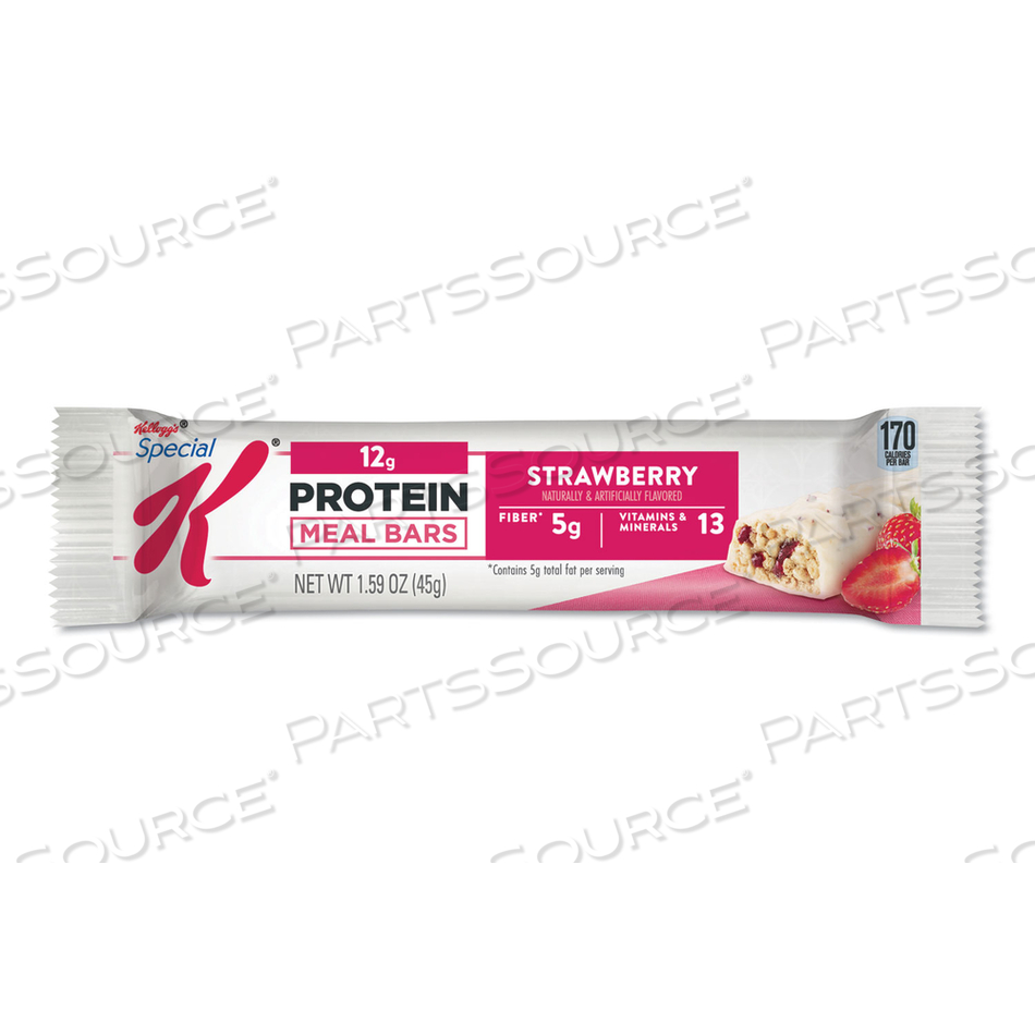SPECIAL K PROTEIN MEAL BAR, STRAWBERRY, 1.59 OZ by Kellogg's SPECIAL K PROTEIN MEAL BAR, STRAWBERRY, 1.59 OZ by Kellogg's