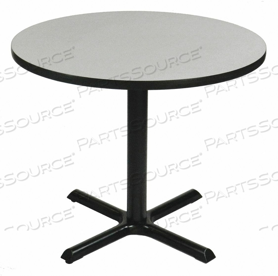 RESTAURANT TABLE - ROUND - 60" X 60" X 29" - GRAY GRANITE by Correll RESTAURANT TABLE - ROUND - 60" X 60" X 29" - GRAY GRANITE by Correll