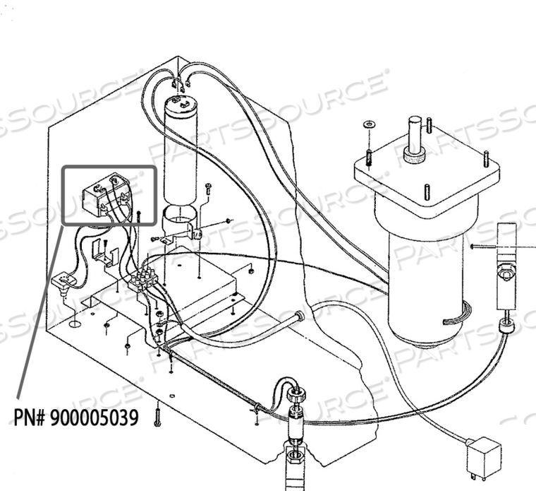 PNEUMATIC SWITCH, FOR 810 EXAMINATION TABLE SERIES by Tri W-G, Inc