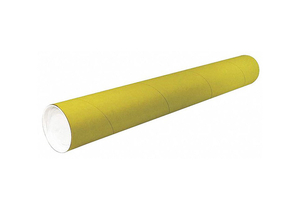 MAILING TUBE 12INLX2IN.DIA YELLOW PK50 by Crownhill MAILING TUBE 12INLX2IN.DIA YELLOW PK50 by Crownhill