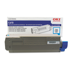 44315303 TONER, 6,000 PAGE-YIELD, CYAN by Okidata 44315303 TONER, 6,000 PAGE-YIELD, CYAN by Okidata
