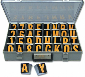 LETTERS AND NUMBERS KIT ASSORTED by Strance, Inc.