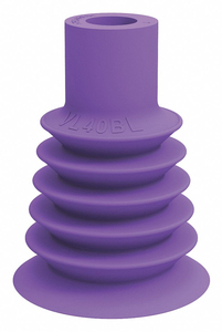 SUCTION CUP PURPLE 40MM DIA 53MM H PK5 by Valuline