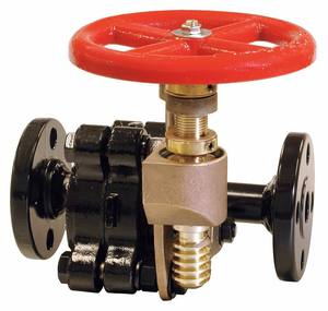 GATE VALVE 1-1/4 IN. FLANGE by United Brass Works