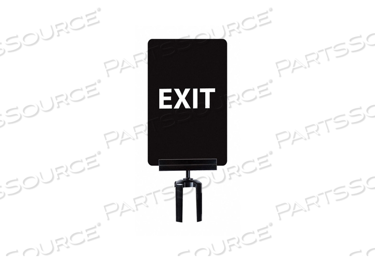 ACRYLIC SIGN FOR TENSABARRIER POST by Tensabarrier ACRYLIC SIGN FOR TENSABARRIER POST by Tensabarrier