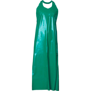 TOP DOG 8 MIL DIE CUT APRON- 50" LENGTH, GREEN by Top Dog