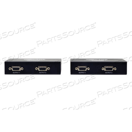 VGA/CAT5 EXTNDR W/EDID,2LCLRMT 