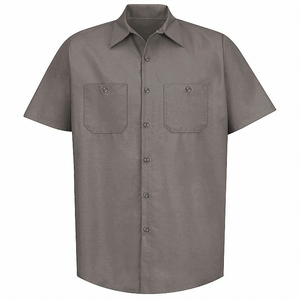 MENS SS GRAY POPLIN WORK SHIRT 6XL by VF Imagewear, Inc.