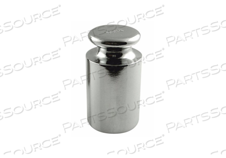 CALIBRATION WEIGHT, CARBON STEEL, CHROME PLATED, 500 G 