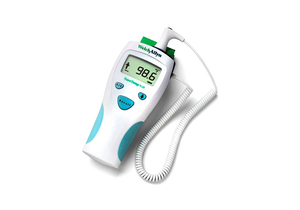 SURETEMP PLUS 690 HANDHELD ELECTRONIC THERMOMETER, 4FT BLUE ORAL PROBE by Welch Allyn Inc.
