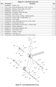 RIGHT HAND ACTUATOR by OEC Medical Systems (GE Healthcare)