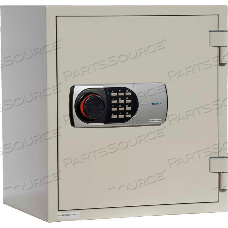 OLYMPIAN DIGITAL FIRE RESISTANT SAFE 1.3 CU FT, OFF-WHITE, STEEL by Phoenix Safe International LLC