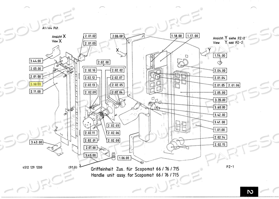 PCB CONTROL SERIAL CHANGER KEYBOARD by Philips Healthcare