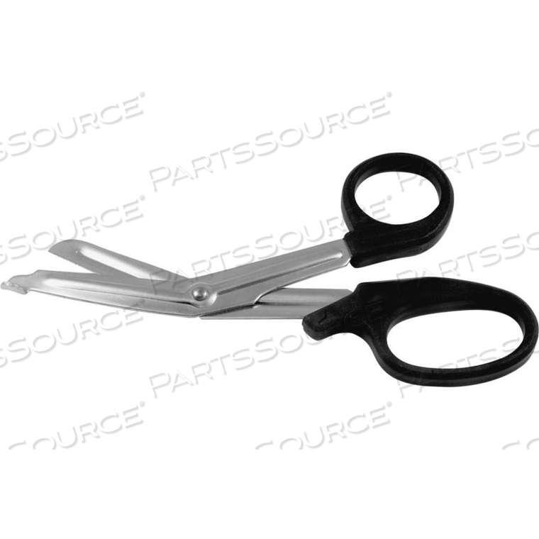 7" UNIVERSAL BANDAGE SCISSORS, BLACK by Medline Industries, Inc. 7" UNIVERSAL BANDAGE SCISSORS, BLACK by Medline Industries, Inc.