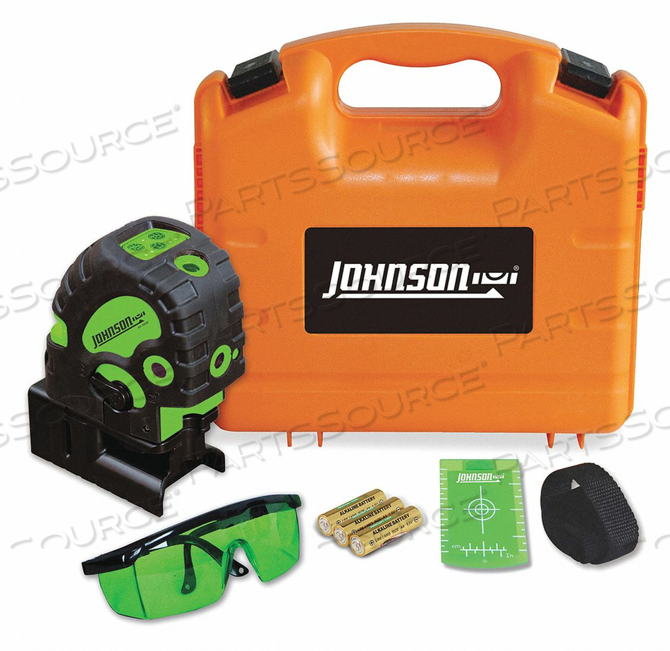 LINE AND DOT LASER INTERIOR AND EXTERIOR by Johnson Level LINE AND DOT LASER INTERIOR AND EXTERIOR by Johnson Level