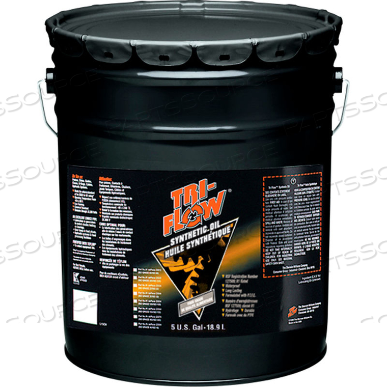 SYNTHETIC FOOD GRADE OIL - ISO220, 5 GALLON PAIL 