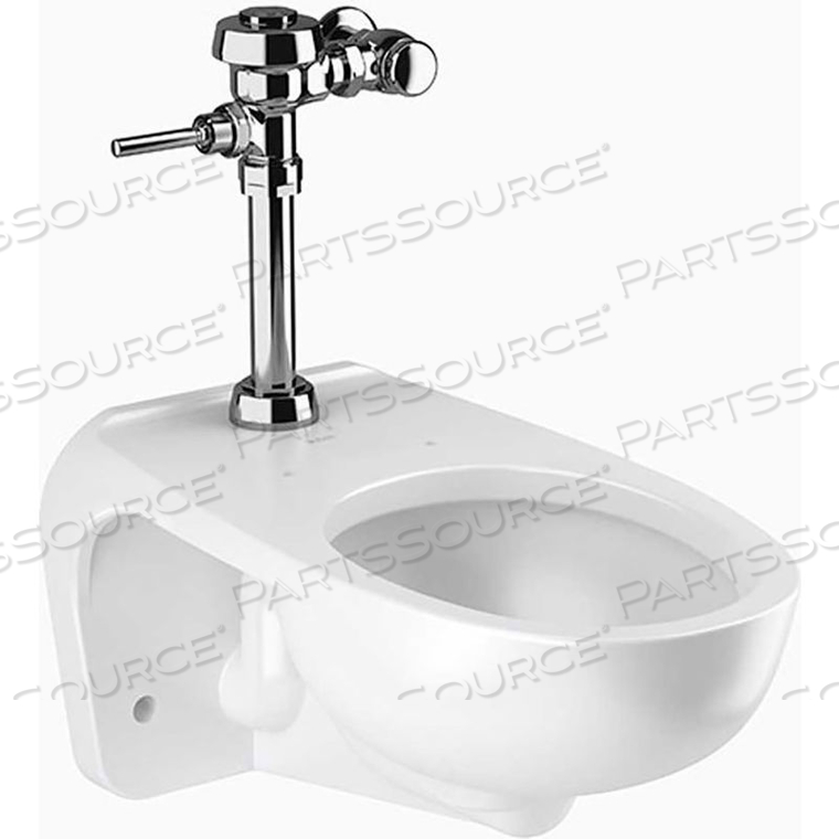 ST-2459 WALL HUNG TOILET WITH ROYAL 111 FLUSHOMETER, 1.28 GPF by Sloan ST-2459 WALL HUNG TOILET WITH ROYAL 111 FLUSHOMETER, 1.28 GPF by Sloan