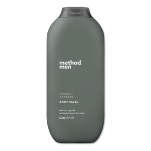 MENS BODY WASH, CEDAR AND CYPRUS, 18 OZ, 6/CARTON by Method