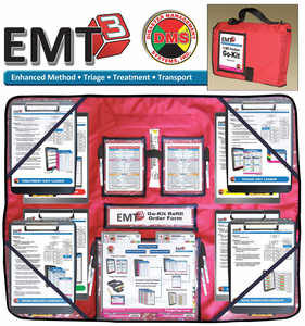 MCI GO-KIT 8 POSITIONS WITH CLIPBOARDS by Disaster Management Systems (DMS) MCI GO-KIT 8 POSITIONS WITH CLIPBOARDS by Disaster Management Systems (DMS)