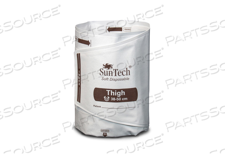 SOFT DISPOSABLE BLOOD PRESSURE CUFF - THIGH (BOX OF 20) by SunTech Medical SOFT DISPOSABLE BLOOD PRESSURE CUFF - THIGH (BOX OF 20) by SunTech Medical