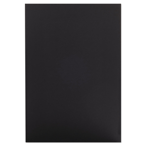 FOAM BOARD, CFC-FREE POLYSTYRENE, 20 X 30, BLACK SURFACE AND CORE, 10/CARTON by Fome-Cor Pro