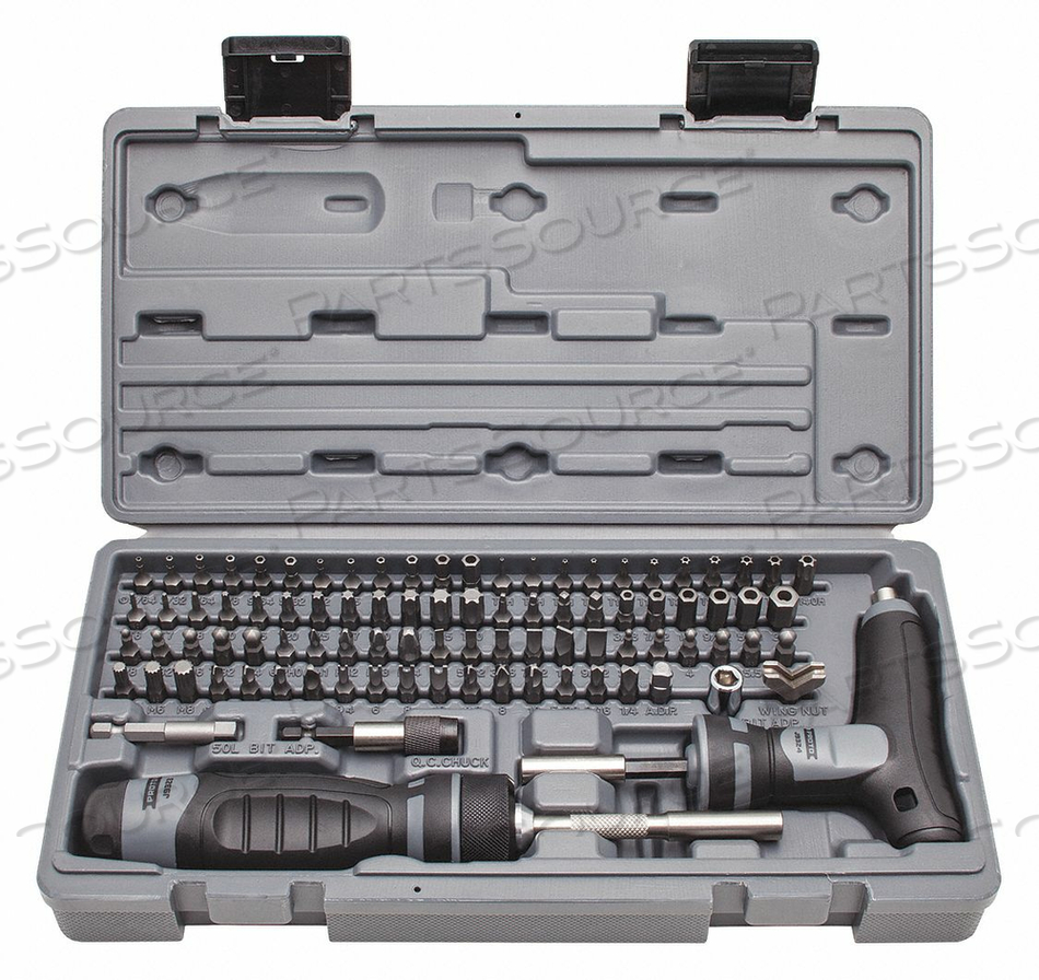 MULTI-BIT SCREWDRIVER SET 91 PCS. by Proto
