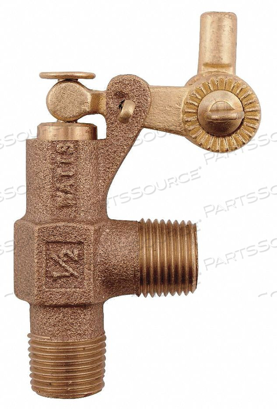 FLOAT VALVE 1/2 IN BRONZE PIPE MOUNT by Watts Regulator Co. FLOAT VALVE 1/2 IN BRONZE PIPE MOUNT by Watts Regulator Co.
