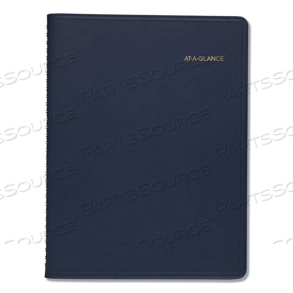 MONTHLY PLANNER, 11 X 9, NAVY COVER, 15-MONTH (JAN TO MAR): 2023 TO 2024 